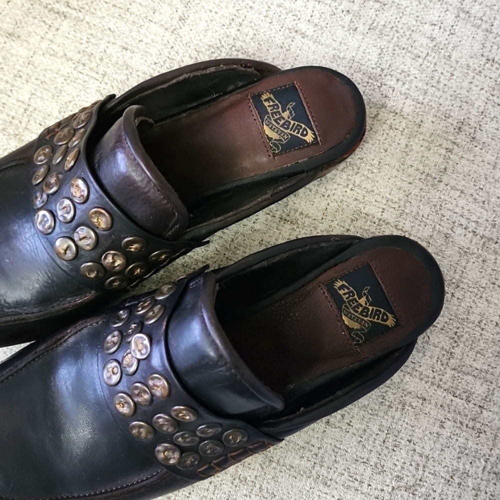 Freebird By Steven Muse Mules Rust - image 3